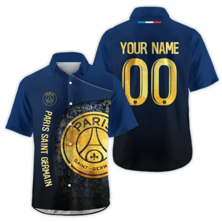 PSG Exclusive Logo Hawaiian Shirt QTPSG310525A5-HW
