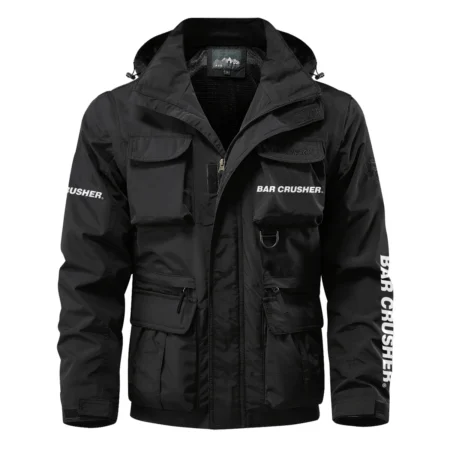 Bar Crusher Exclusive Logo Multi Pocket Jacket Fishing QTFS260525A1BCR