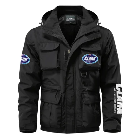 Clark Aluminium Boats Exclusive Logo Multi Pocket Jacket Fishing QTFS260525A1CAB