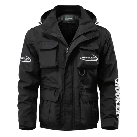 Hooker Boats Exclusive Logo Multi Pocket Jacket Fishing QTFS260525A1HOO