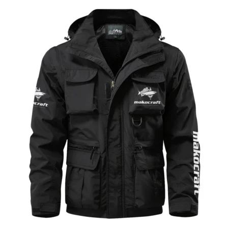 Makocraft Boats Exclusive Logo Multi Pocket Jacket Fishing QTFS260525A1MAB