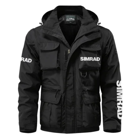 Simrad Exclusive Logo Multi Pocket Jacket Fishing QTFS260525A1SIM