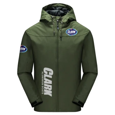 Clark Aluminium Boats Exclusive Logo Windbreaker Jacket QTFS190525A3CAB