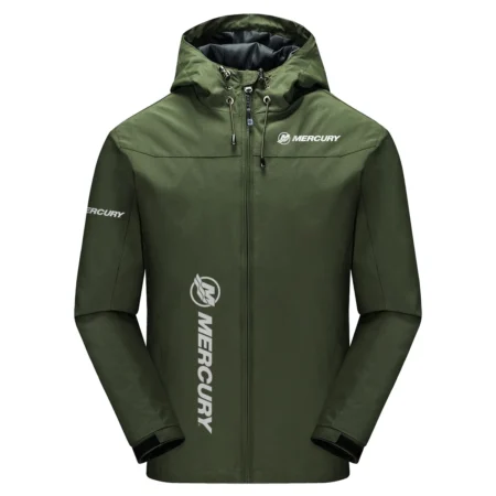 Mercury Marine Exclusive Logo Windbreaker Jacket QTFS190525A3MCM