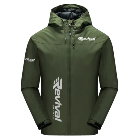 Revival Boats Exclusive Logo Windbreaker Jacket QTFS190525A3RVB