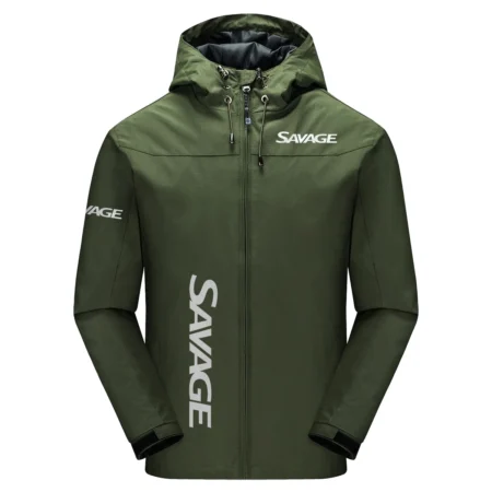 Savage Boats Exclusive Logo Windbreaker Jacket QTFS190525A3SAB