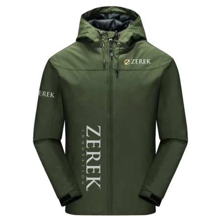 Zerek Innovation Exclusive Logo Windbreaker Jacket QTFS190525A3ZI