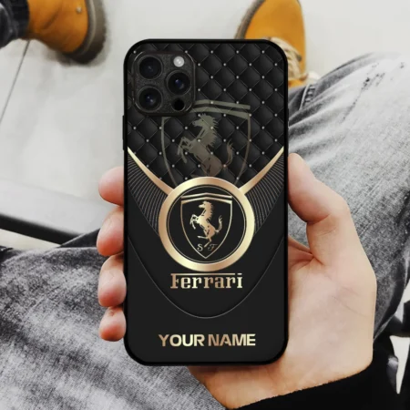 Ferrari Phone Case – Dustproof, Scratch & Shock Resistant – QTCAR260625A1FER