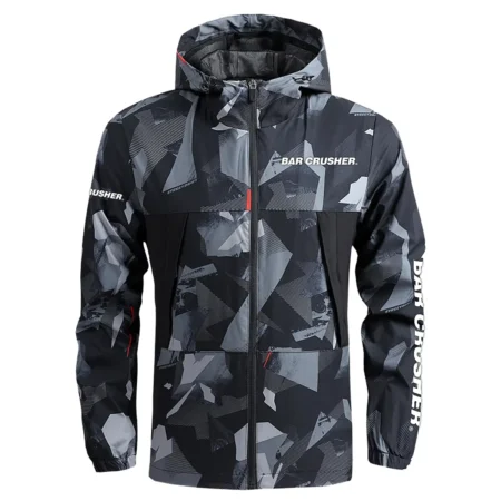 Bar Crusher Exclusive Logo Outdoor Coat Waterproof QTFS040625A1BCR