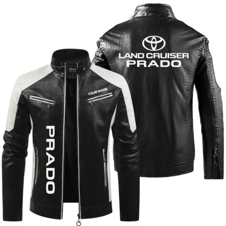 Toyota Prado Exclusive Logo Leather Jacket QTUT230625A1TP