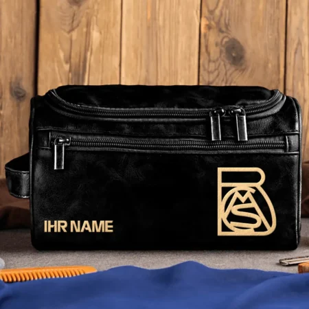 FC Bayern München 1906-1919 Exclusive Logo – Personalized Leather Toiletry Bag QTBUN180425A1FCBA3