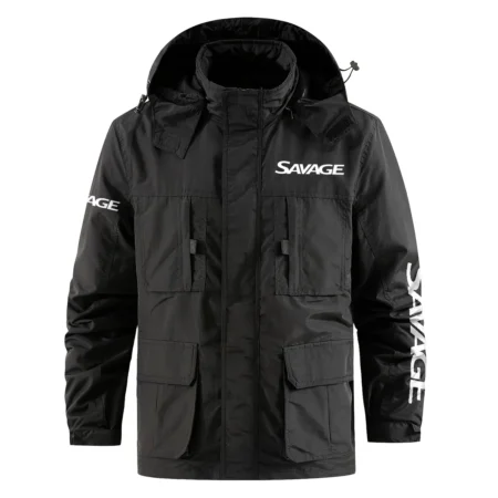 Savage Boats Exclusive Logo Loose Jacket Fishing QTFS080625A1SAB