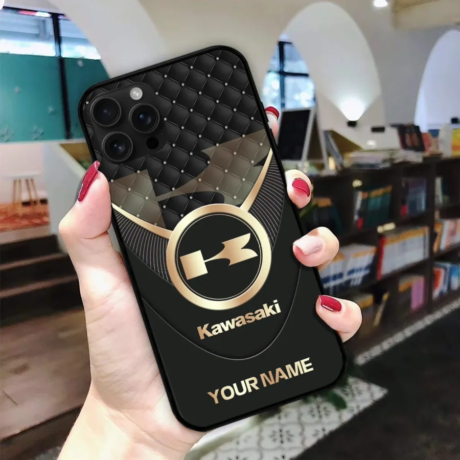 Kawasaki Phone Case – Dustproof, Scratch & Shock Resistant – QTMO260625A1KAW - Image 2