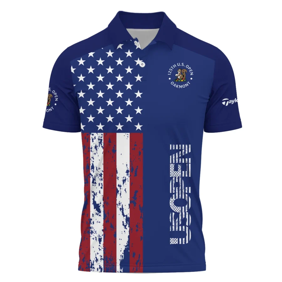 TaylorMade 125th U.S. Open Exclusive Logo Polo Shirt QTUSG120625A3TM-PL - Image 2