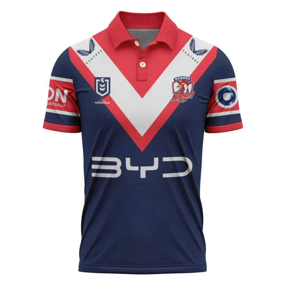 Sydney Roosters NRL Exclusive Logo Polo Shirt QTVA050625NRL01SYD-PL - Image 2