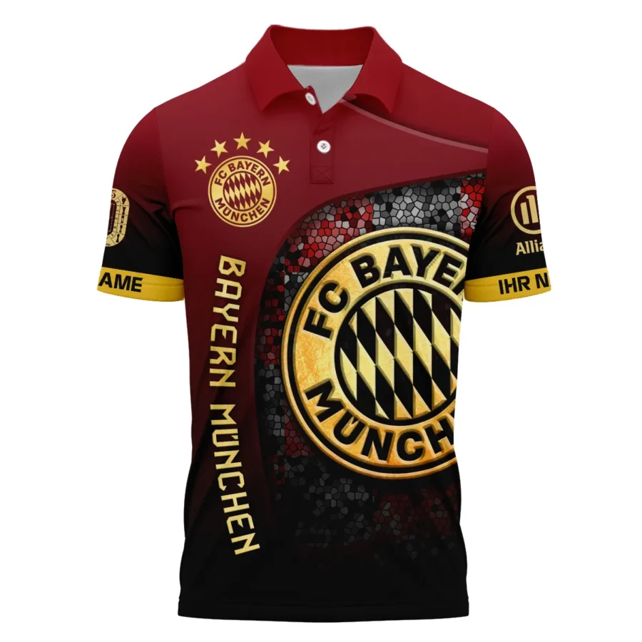 125 Anniversary FC Bayern München Exclusive Logo Polo Shirt QTVA0705FCB02-PL - Image 2