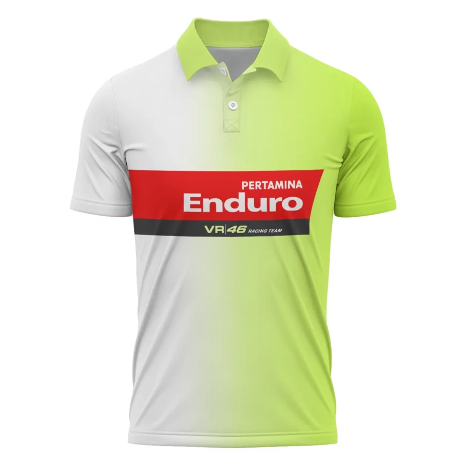 VR46 Racing Team Exclusive Logo Polo Shirt QTVAGP130625A19VR46-PL - Image 2