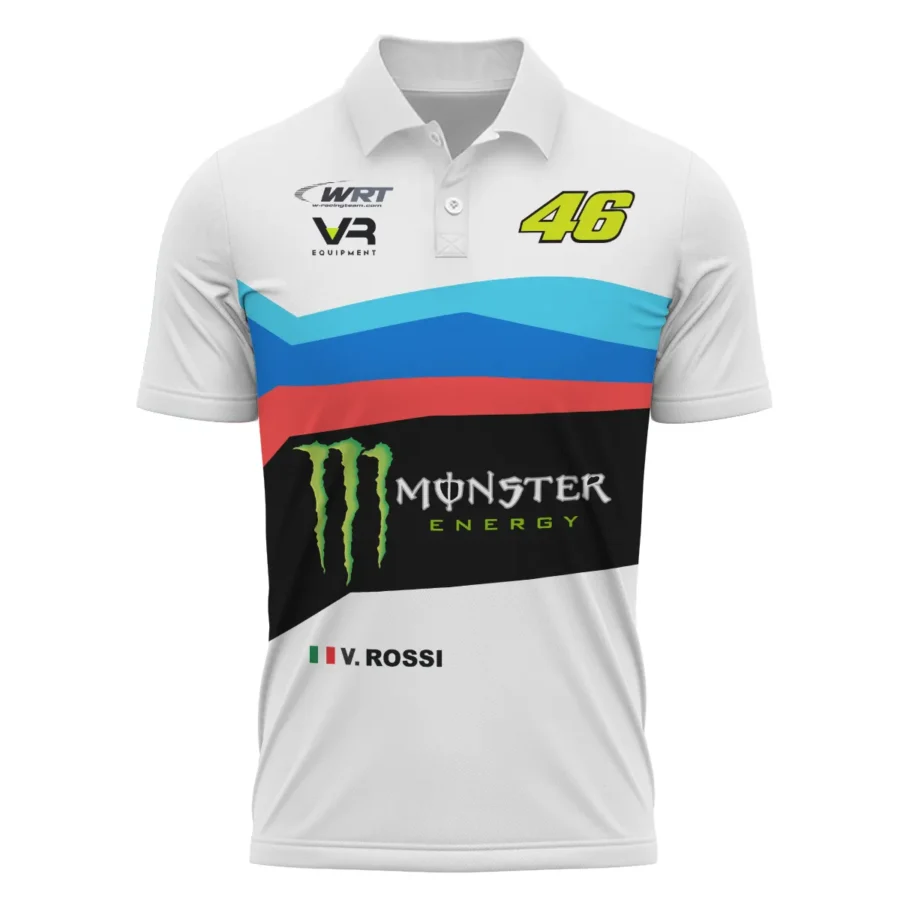 VR46 Racing Team Exclusive Logo Polo Shirt QTVAGP130625A23VR46-PL - Image 2