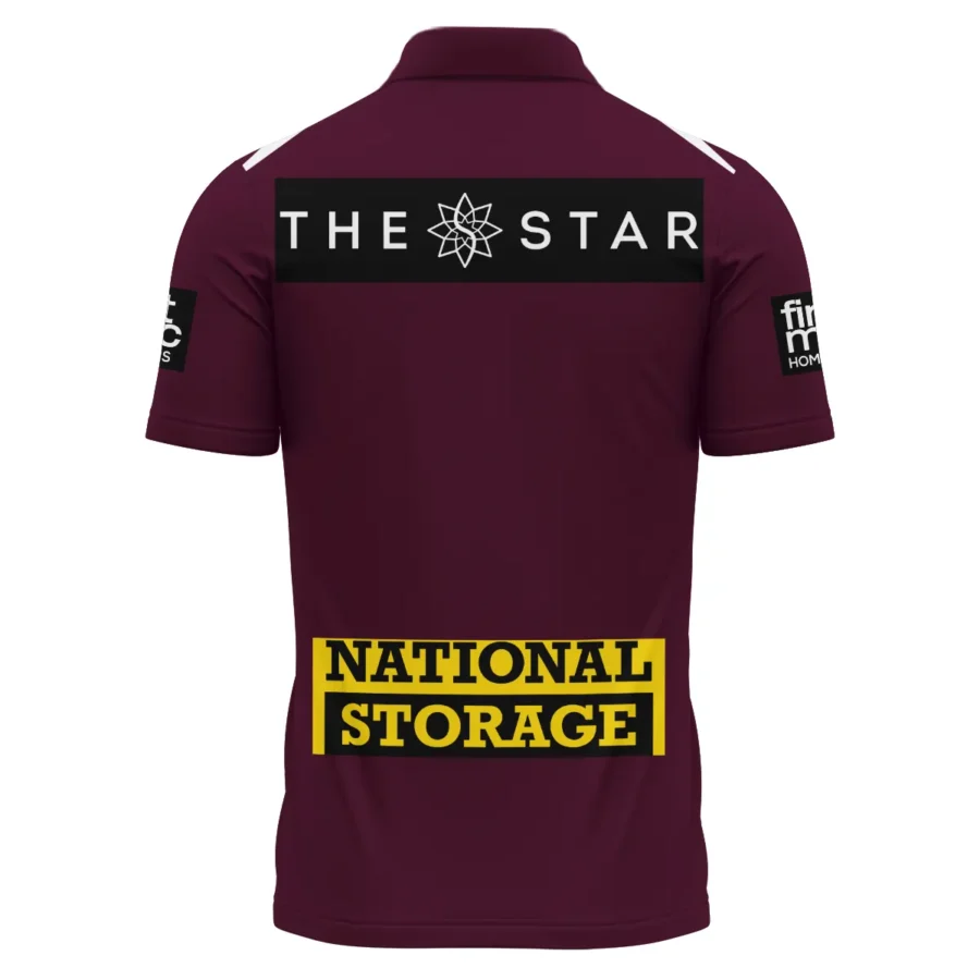 Brisbane Broncos NRL Exclusive Logo Polo Shirt QTVA050625NRL01BRI-PL - Image 3