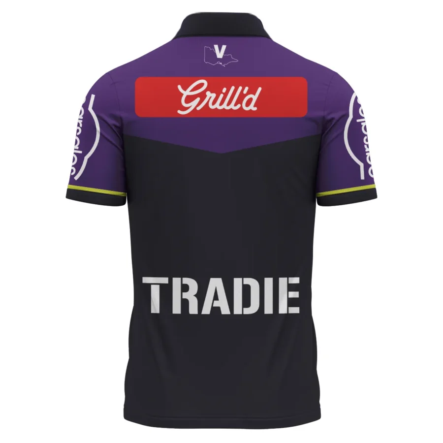 Melbourne Storm NRL Exclusive Logo Polo Shirt QTVA050625NRL01MEL-PL - Image 3