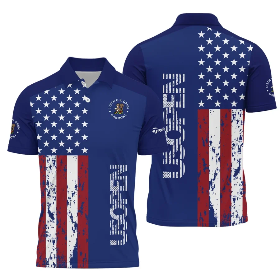 TaylorMade 125th U.S. Open Exclusive Logo Polo Shirt QTUSG120625A3TM-PL