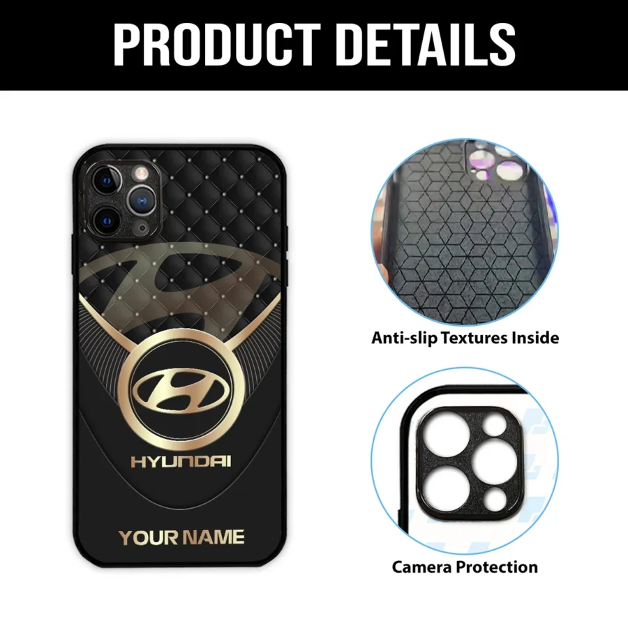 Hyundai Phone Case – Dustproof, Scratch & Shock Resistant – QTCAR260625A1HYU - Image 5
