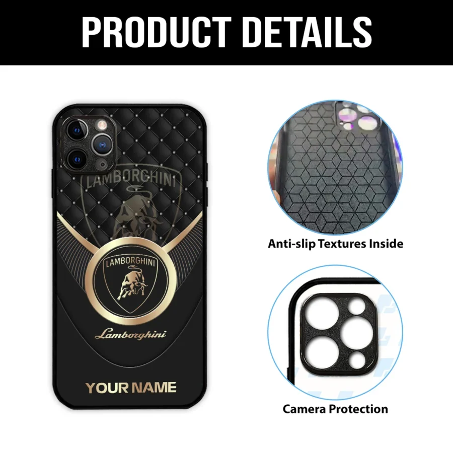 Lamborghini Phone Case – Dustproof, Scratch & Shock Resistant – QTCAR260625A1LAM - Image 5