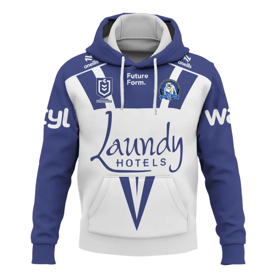 Canterbury-Bankstown Bulldogs NRL Exclusive Logo Hoodie QTVA050625NRL01CBY-HD - Image 2