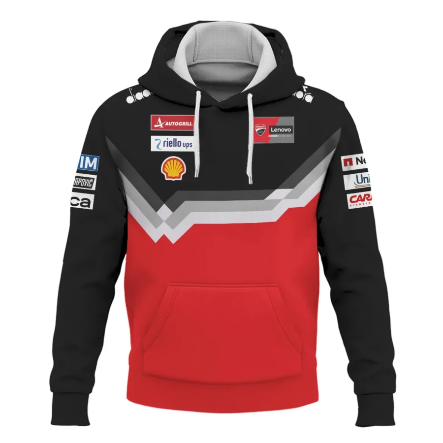 Marc Márquez Ducati Lenovo Team Exclusive Logo Hoodie QTVAGP110625A14DUC-HD - Image 2