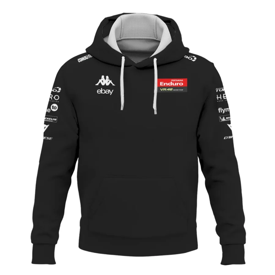 VR46 Racing Team Exclusive Logo Hoodie QTVAGP120625A15VR46-HD - Image 2