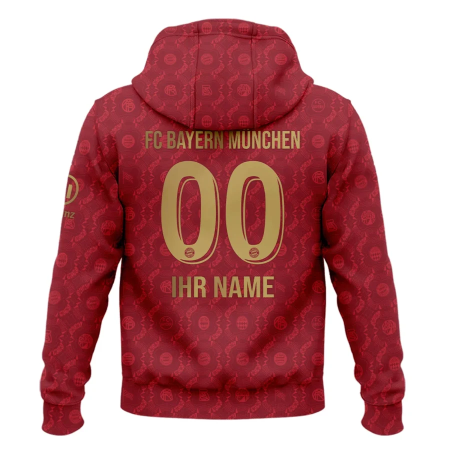 125 Anniversary FC Bayern München Exclusive Logo Hoodie QTFCB030525A1-HD - Image 3