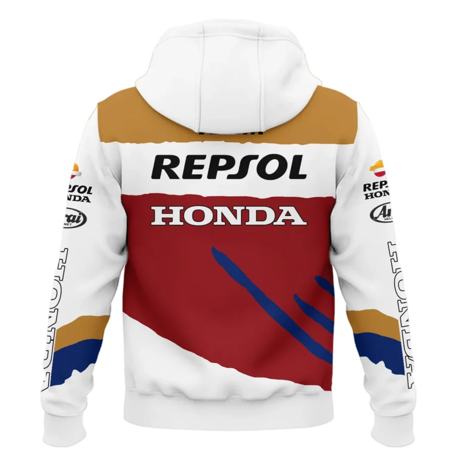 Mick Doohan Repsol Honda Exclusive Logo Zipper Hoodie QTMT090625A2-ZHD - Image 3