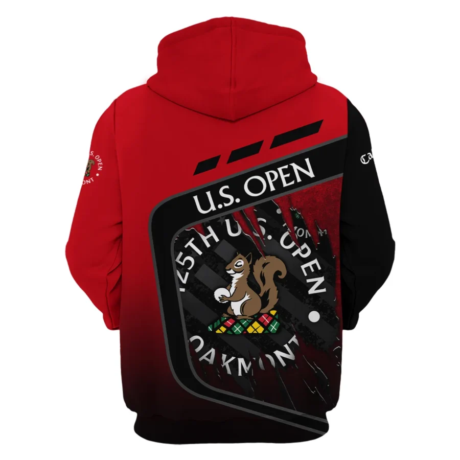 Callaway 125th U.S. Open Exclusive Logo Zipper Hoodie QTUSG110625A7CLW-ZHD - Image 3