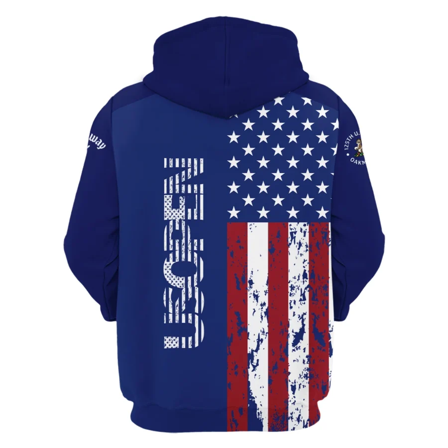 Callaway 125th U.S. Open Exclusive Logo Zipper Hoodie QTUSG120625A3CLW-ZHD - Image 3