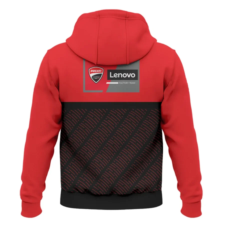 Ducati Lenovo Team Exclusive Logo Hoodie QTVAGP110625A12DUC-HD - Image 3