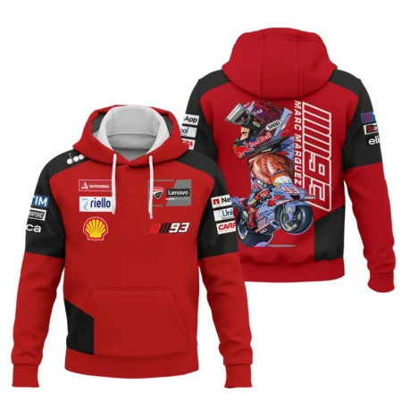 Marc Márquez Ducati Lenovo Team Exclusive Logo Hoodie QTMTGP150525A2-HD