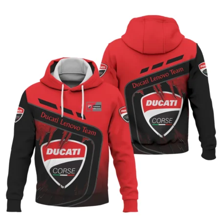 Ducati Lenovo Team Exclusive Logo Hoodie QTVAGP060625A8DUC-HD