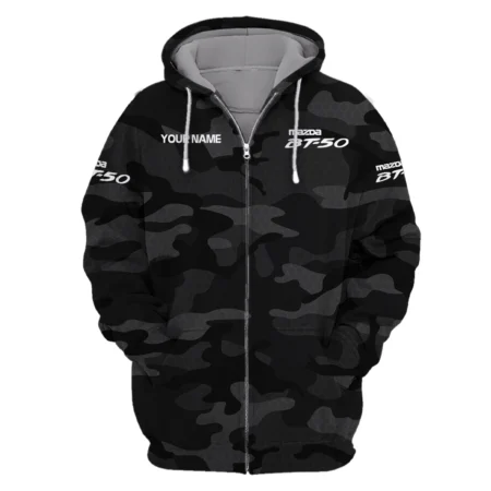 Mazda BT-50 Exclusive Logo Zipper Hoodie Ute QTUT110625A1MBT-ZHD