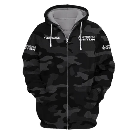 Mitsubishi Triton Exclusive Logo Zipper Hoodie Ute QTUT110625A1MT-ZHD