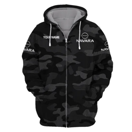 Nissan Navara Exclusive Logo Zipper Hoodie Ute QTUT110625A1NNA-ZHD
