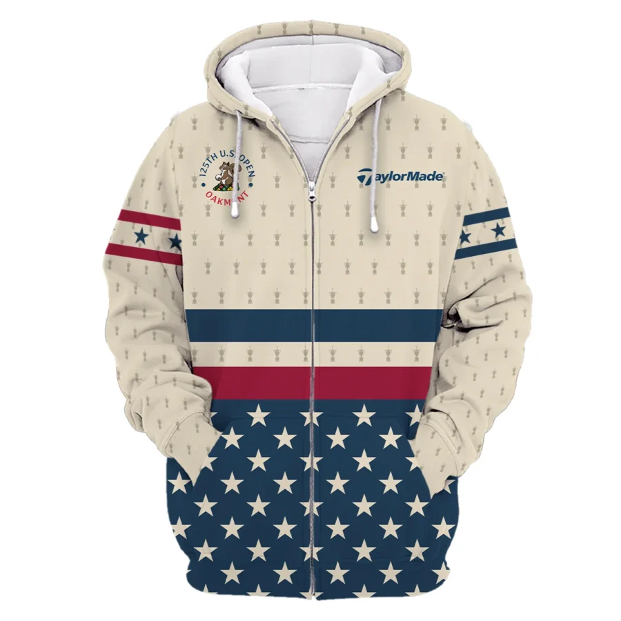 TaylorMade 125th U.S. Open Exclusive Logo Zipper Hoodie QTUSG120625A2TM-ZHD - Image 2