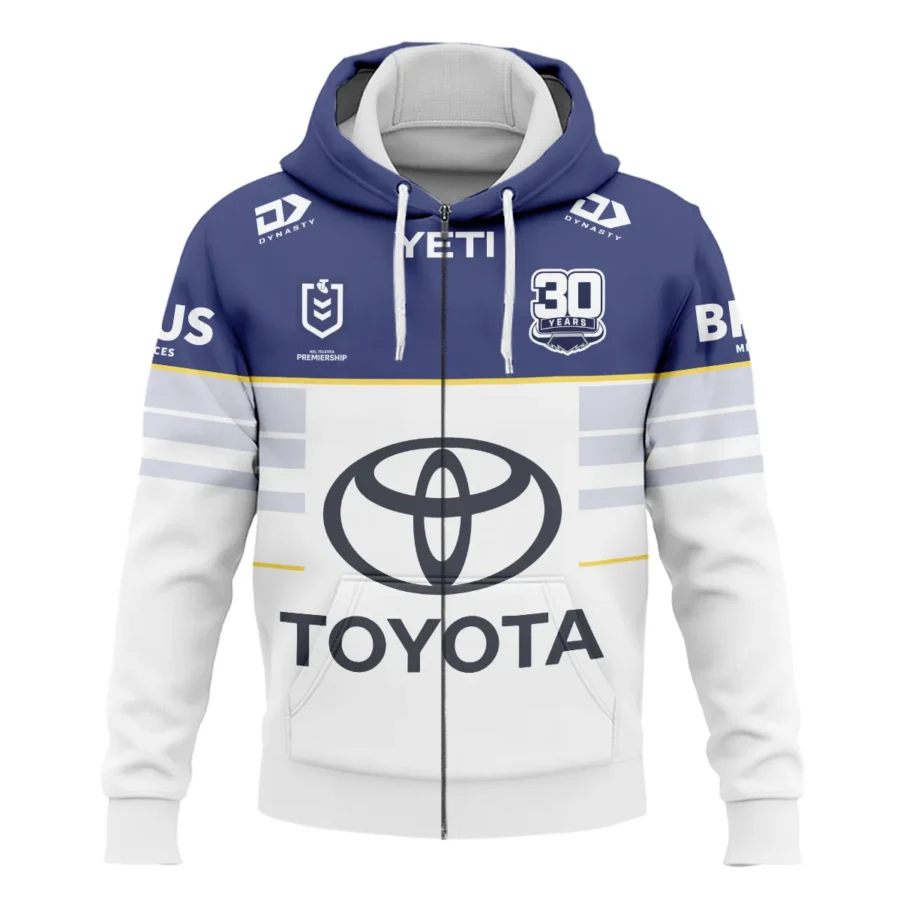 North Queensland Cowboys NRL Exclusive Logo Zipper Hoodie QTVA050625NRL01NQL-ZHD - Image 2