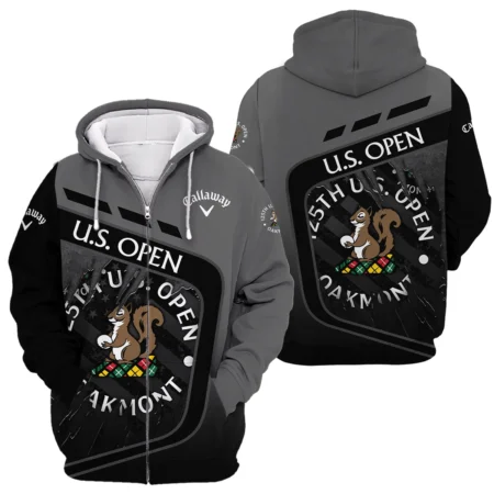 Callaway 125th U.S. Open Exclusive Logo Zipper Hoodie QTUSG110625A6CLW-ZHD