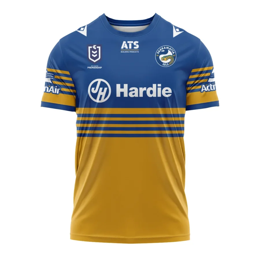 Parramatta Eels NRL Exclusive Logo T-shirt QTVA050625NRL01PAR-TS - Image 2