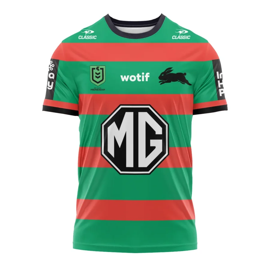 South Sydney Rabbitohs NRL Exclusive Logo T-shirt QTVA050625NRL01SOU-TS - Image 2