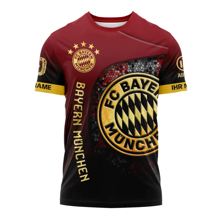 125 Anniversary FC Bayern München Exclusive Logo T-shirt QTVA0705FCB02-TS - Image 2