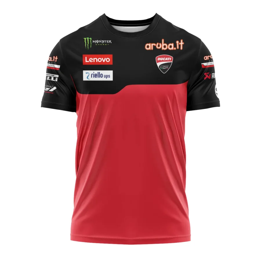 Ducati Lenovo Team Exclusive Logo T-shirt QTVAGP060625A3DUC-TS - Image 2