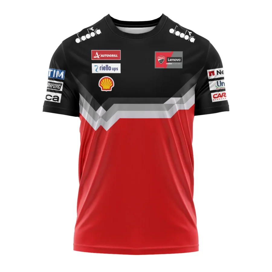 Marc Márquez Ducati Lenovo Team Exclusive Logo T-shirt QTVAGP110625A14DUC-TS - Image 2