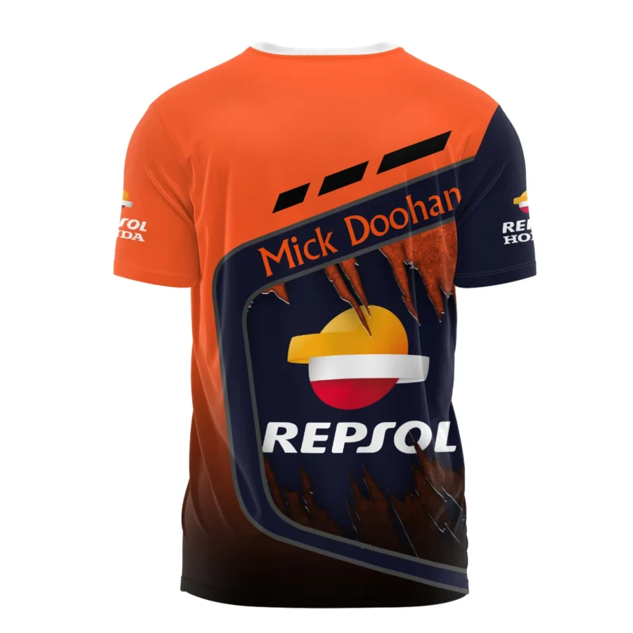 Mick Doohan Repsol Honda Exclusive Logo T-shirt QTMT090625A4-TS - Image 3