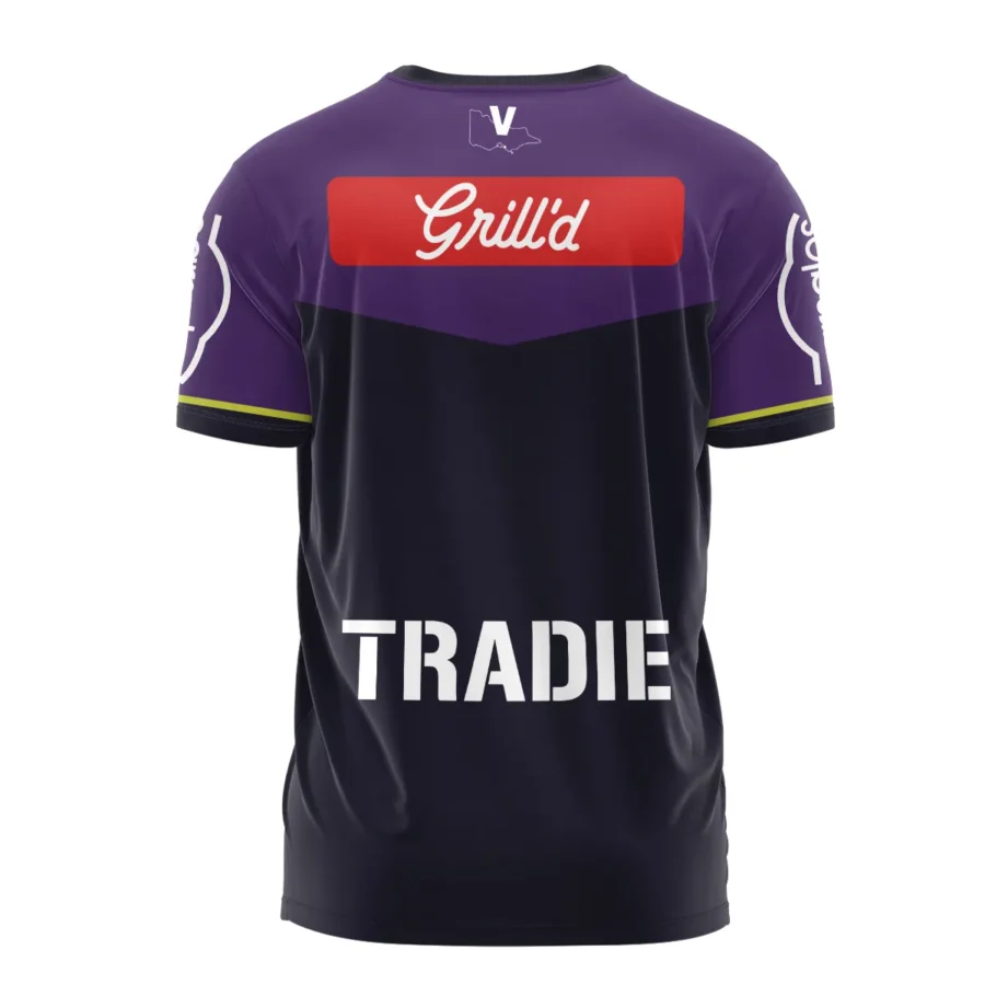 Melbourne Storm NRL Exclusive Logo T-shirt QTVA050625NRL01MEL-TS - Image 3